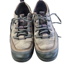 Merrell Mimosa Womens Dusty Olive Lace Up Lowtop Hiking Athletic Sneakers Sz 7.5